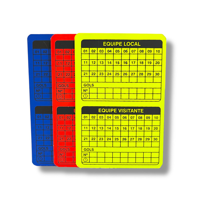 Cartão Árbitro Salão Especial Cartão Árbitro Salão Especial