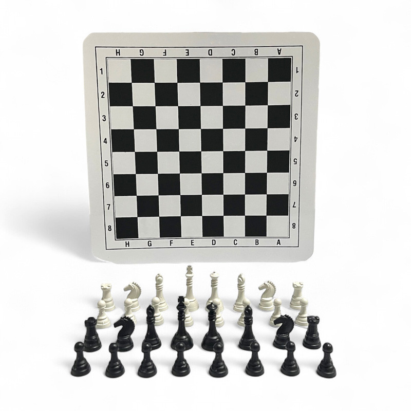 Jogo Xadrez/Trilha Escolar 30x30cm PS