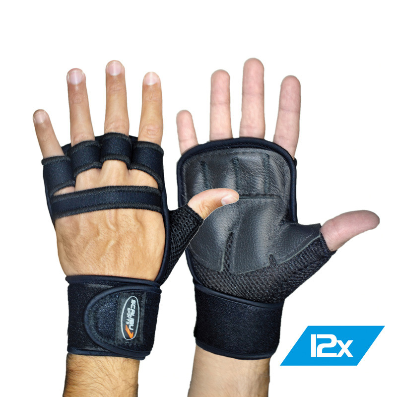 Kit c/12 Luvas Fitness
