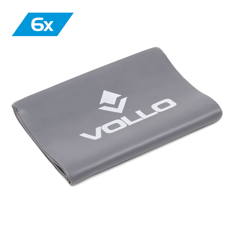 Kit 6 Faixas Elásticas Forte Vollo