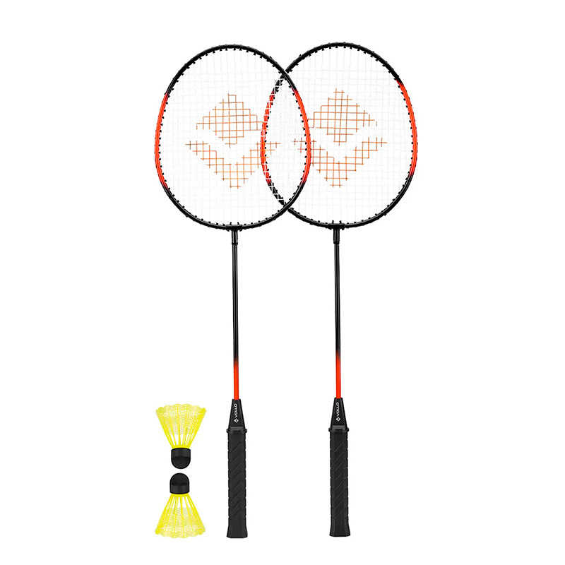Kit Badminton Vip Vollo 2 Raquetes