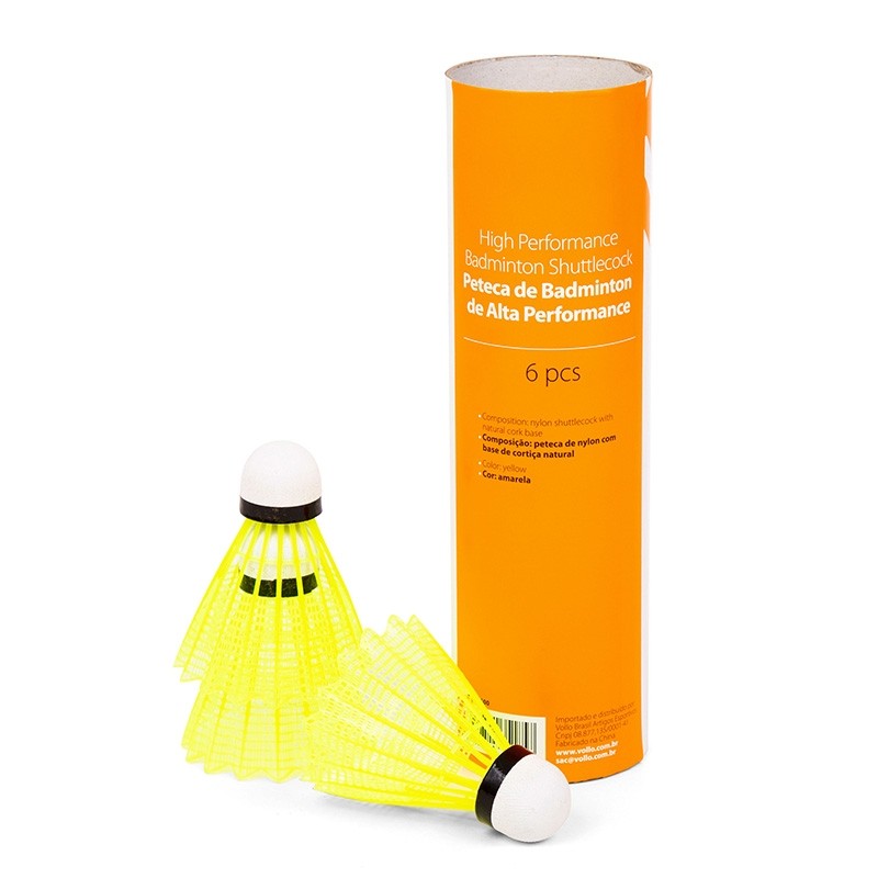 Kit c/6 Petecas Badminton 