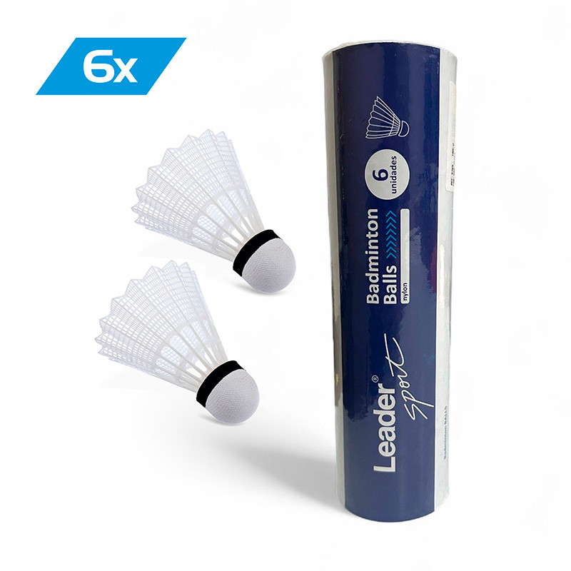 Kit c/6 Petecas Leader Nylon