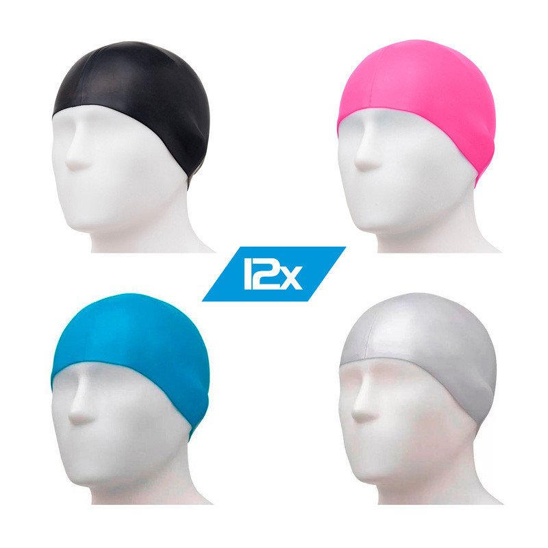 Kit c/12 Toucas Promocionais Silicone