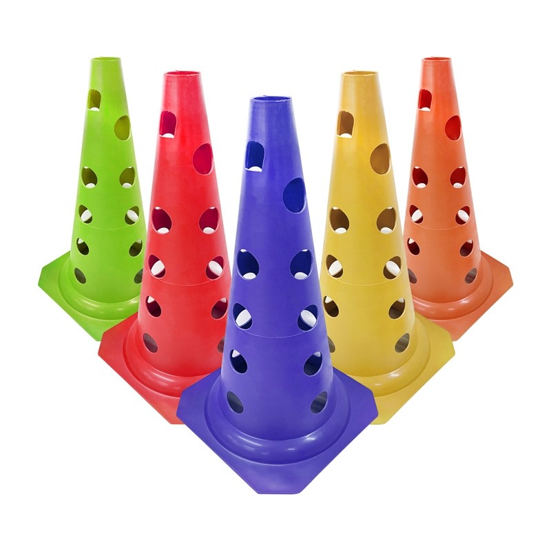 Cone Médio Furado Colorido 50cm