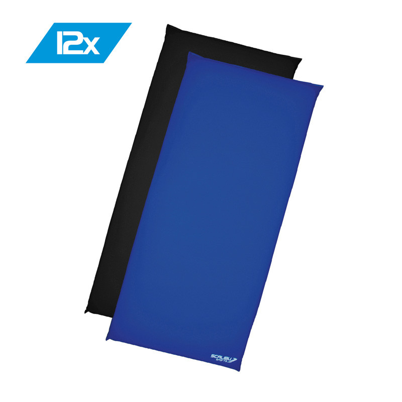 Kit 12 Colchonetes Aglomerados 40x90x4cm Espuma/Eva/Napa