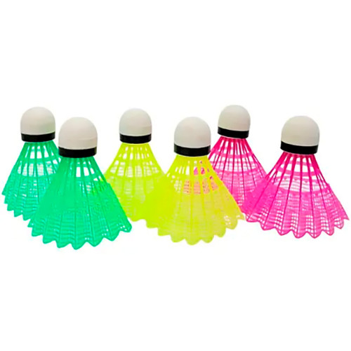 Kit 6 Petecas Badminton Vip