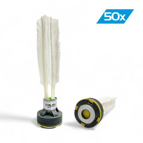 Kit c/50 Petecas Scalibu Oficial