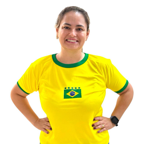 Baby Look Brasil Alusiva