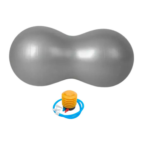 Bola Pilates Feijão 45x90cm c/ Bomba de Ar
