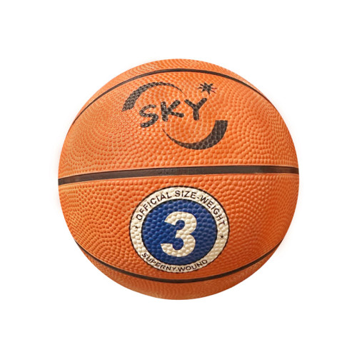 Bola Basquete N3 Baby Borracha