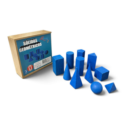 Sólidos Geométricos 11pcs MDF