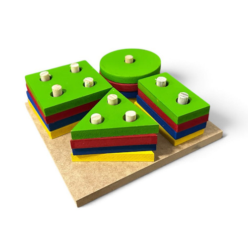 Prancha de Formas Geométricas MDF