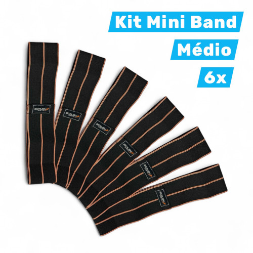 Kit 6 Mini Bands Scalibu Média