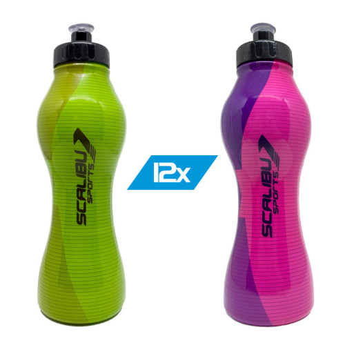 Kit 12 Squeezes Slim 550ml Automática