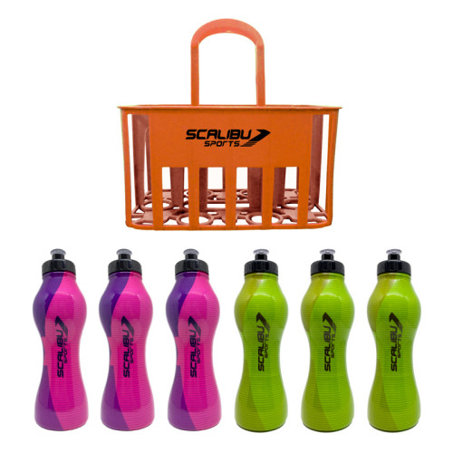Cesta c/ 6 Squeezes Slim 550ml