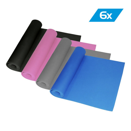 Kit 6 Tapetes de Yoga Scalibu