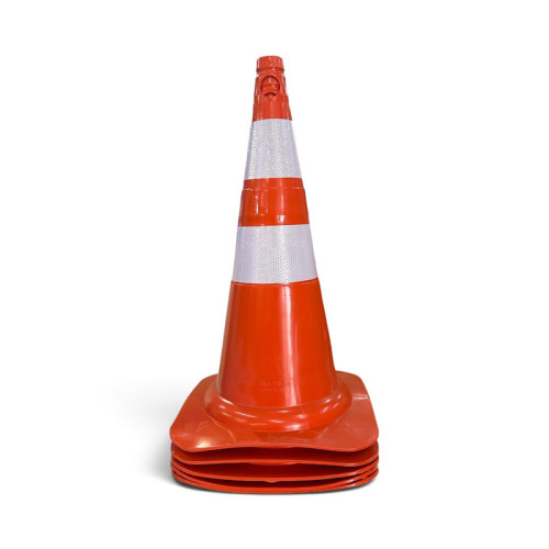 Kit c/ 5 Cones Médio 50cm Flexíveis