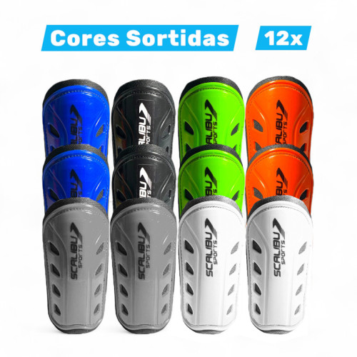Kit c/12 Caneleiras Adulto Scalibu c/ Velcro