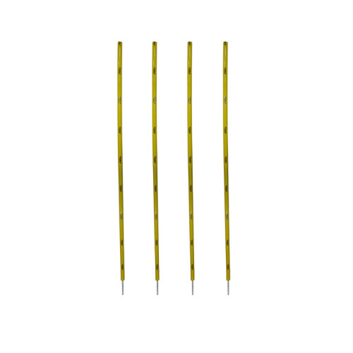 Kit 4 Estacas 1,2mt p/Treino s/Mola