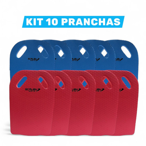 Kit c/10 Pranchas Natação Treino EVA